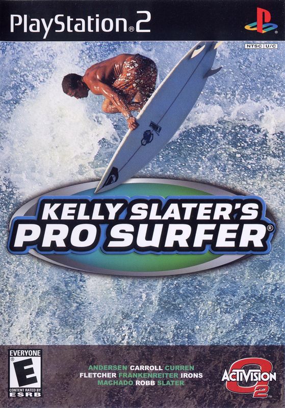 Kelly Slater's Pro Surfer box art for Playstation 2